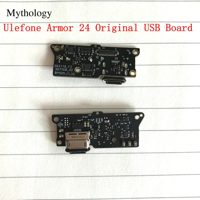 USB Board For Ulefone Armor 24 Original Type C Board Charger Circuits Dock Connector Mobile Phone Repair Parts
