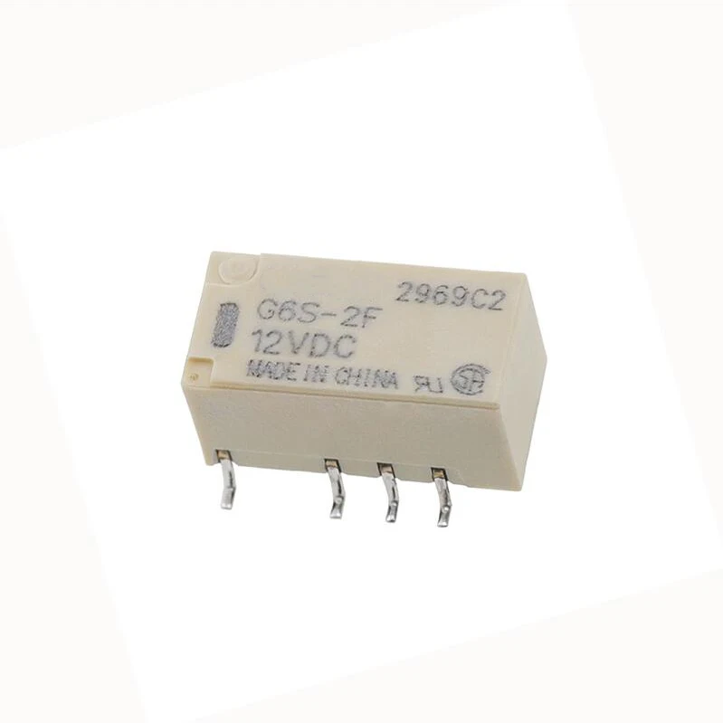 

HOT NEW 12V Power relay G6S-2F-12VDC G6S 2F 12VDC G6S2F12VDC two open and closed 12V 12VDC DC12V 2A 8PIN