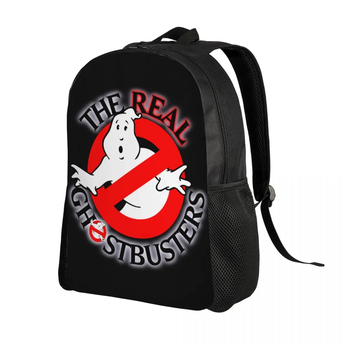 Customized Ghostbusters Laptop Backpack Men Women Casual Bookbag for College School Student Supernatural Ghost Movie Bag