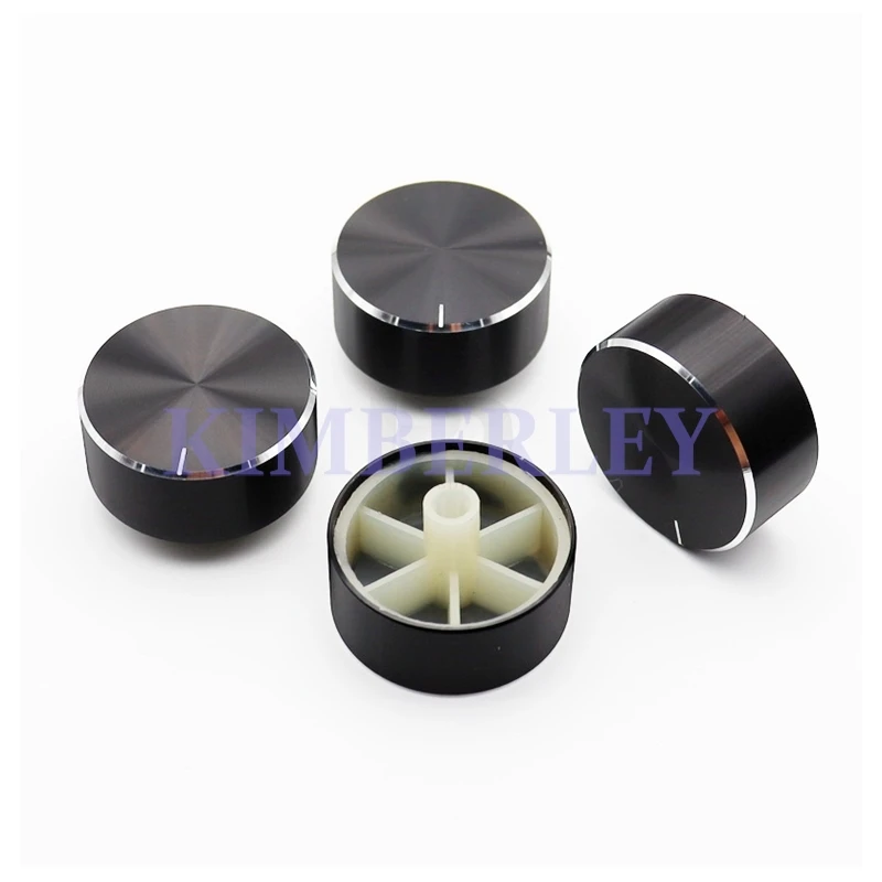 1PCS 40×24 Aluminum Alloy Raised Handle Knob Cap Flower Shaft Potentiometer Knob Cap Kitchen Appliances Panel Switch Cap