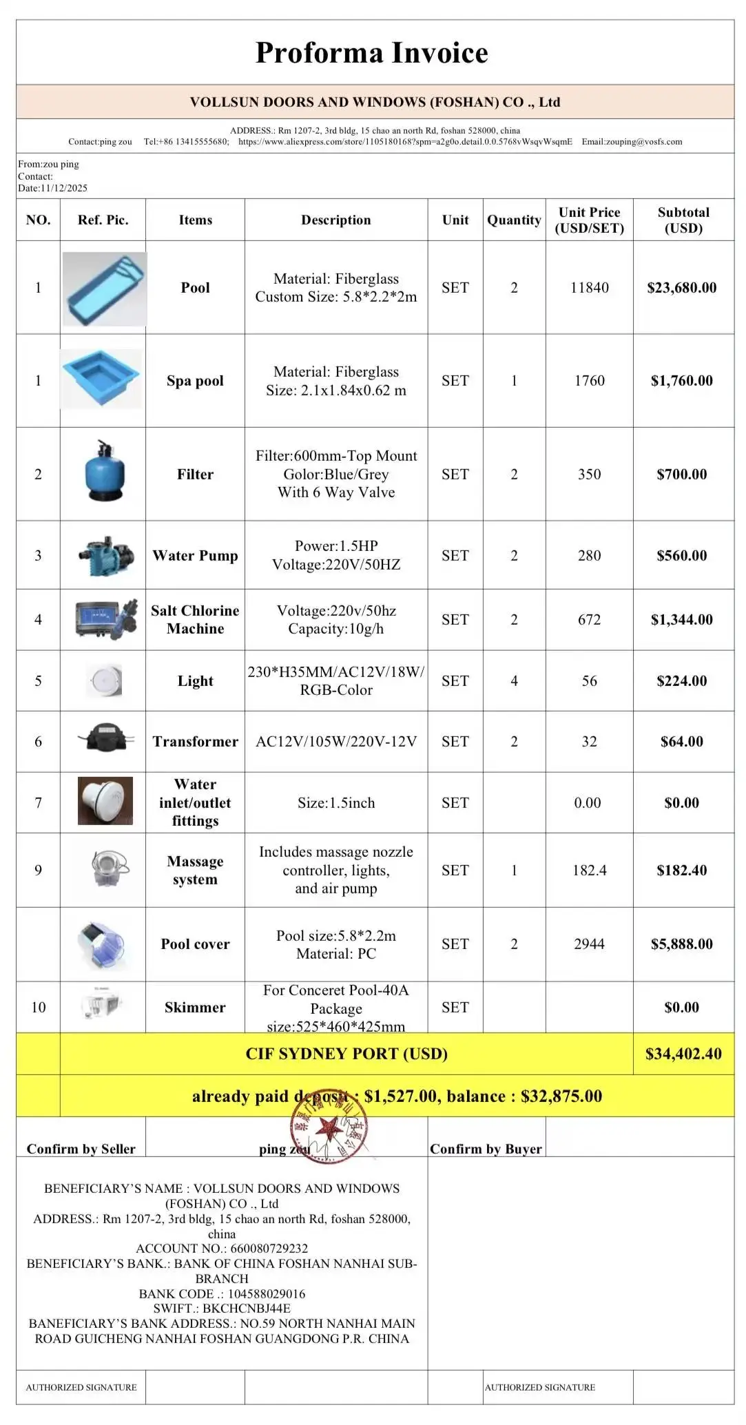 Link de diferença de preço exclusivo do cliente VIP