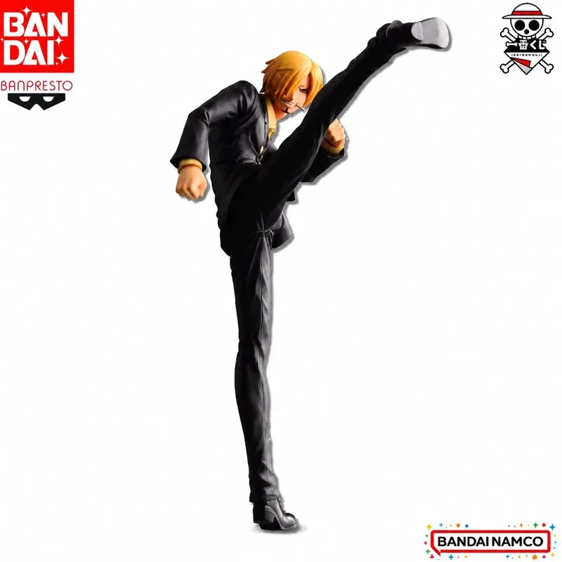 

In Stock Bandai Original Ichiban Kuji One Piece Sanji Action Figure Model Doll Brand New Boxed Anime Characters Toys Model