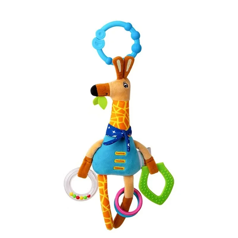Berço carrinho de carro pendurado chocalho macio zero boneca brinquedo presente recém-nascido brinquedo calmante brinquedo educativo