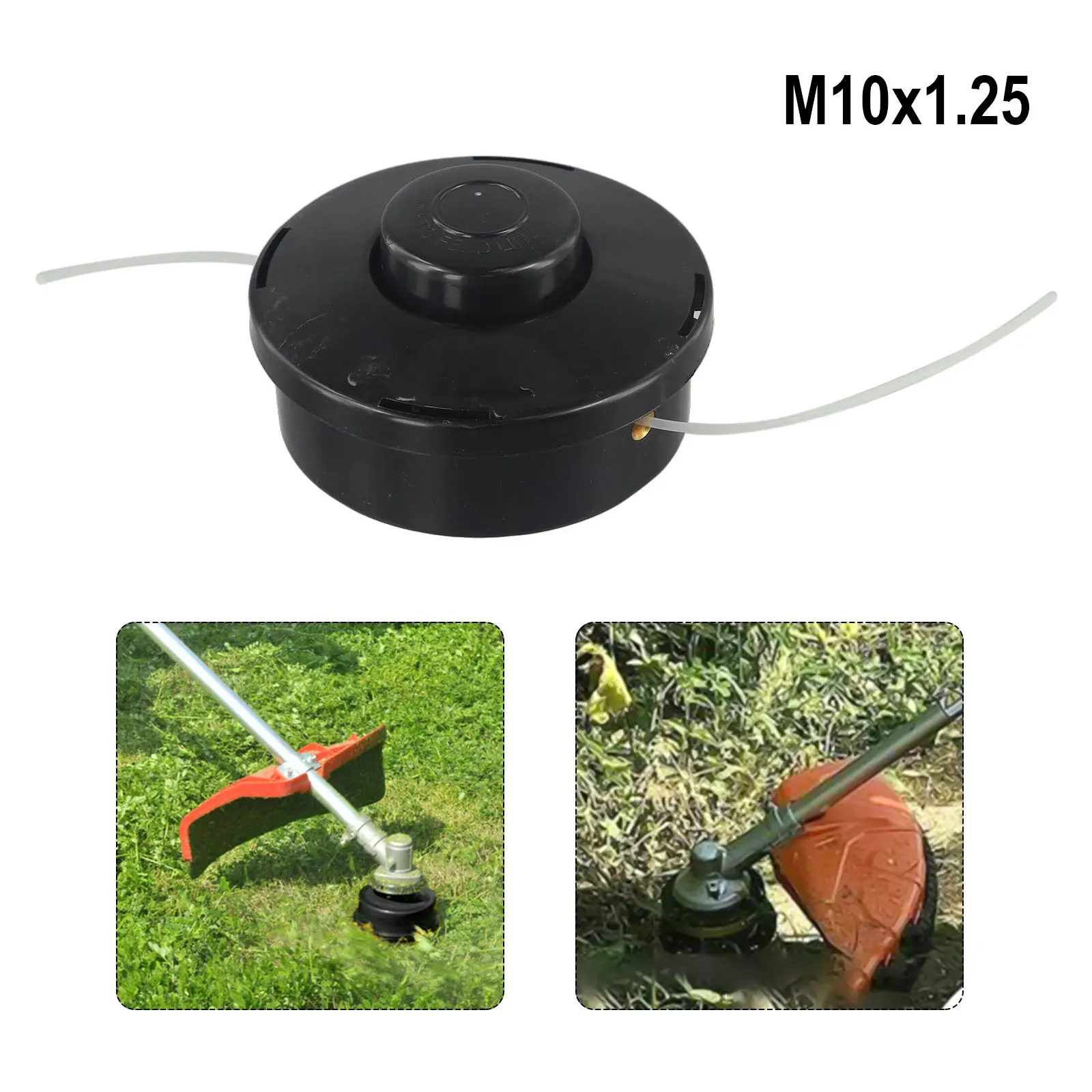 String Trimmer Head Trimmer Head Feed Line Spool Brush String Trimmer Parts Double Line Nylon Line 1 PCS String