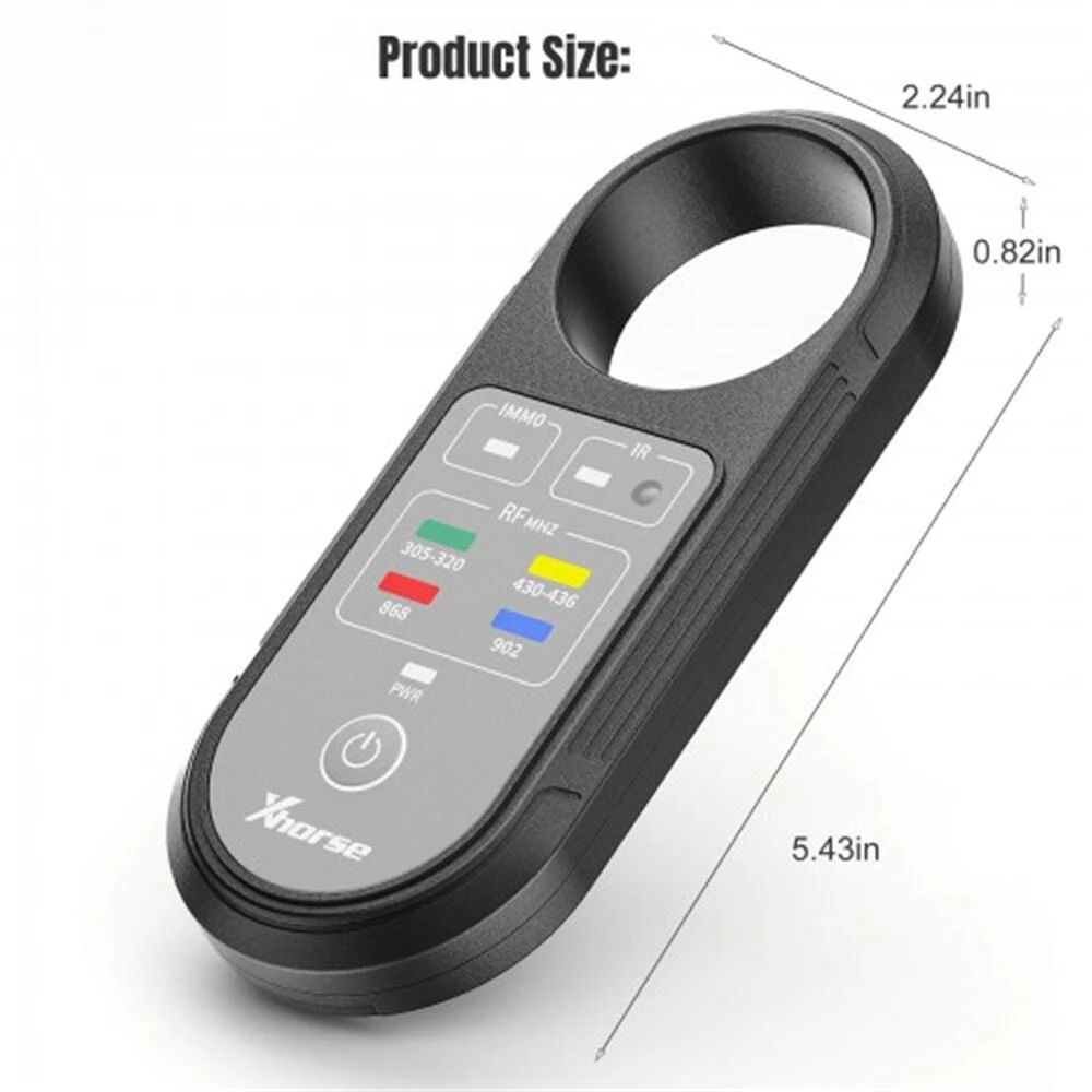 Xhorse XDRT20 V2 Remote Tester VVDI Tools Frequency Tester Infrared Signal Detection Support 315/433/868/902Mhz All Car Key