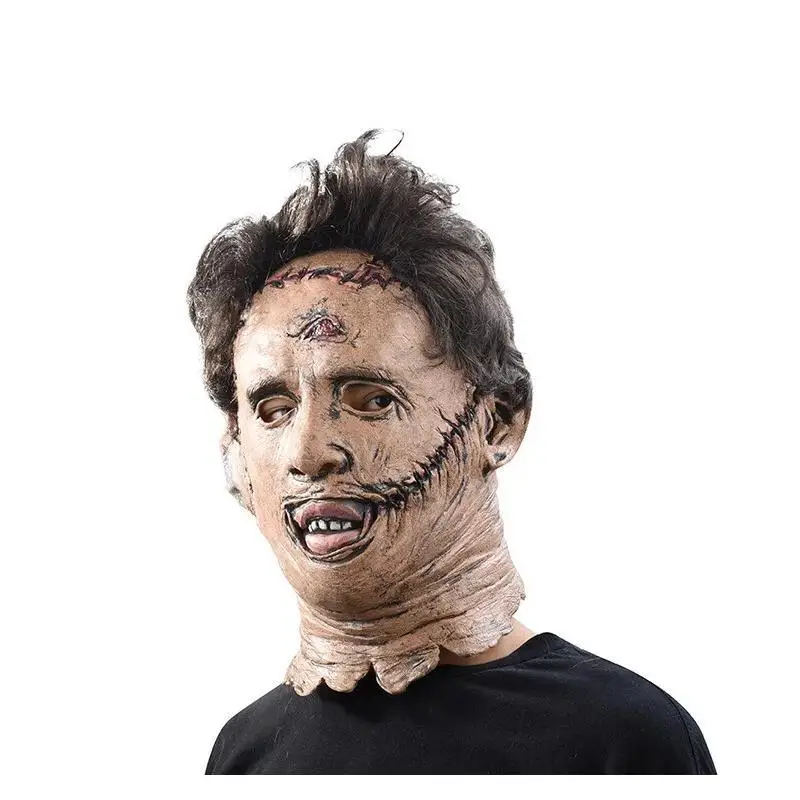 Halloween Horror Fancy Dress Party Cosplay Latex Masks Texas Chainsaw Massacre Leatherface Mask Halloween Party