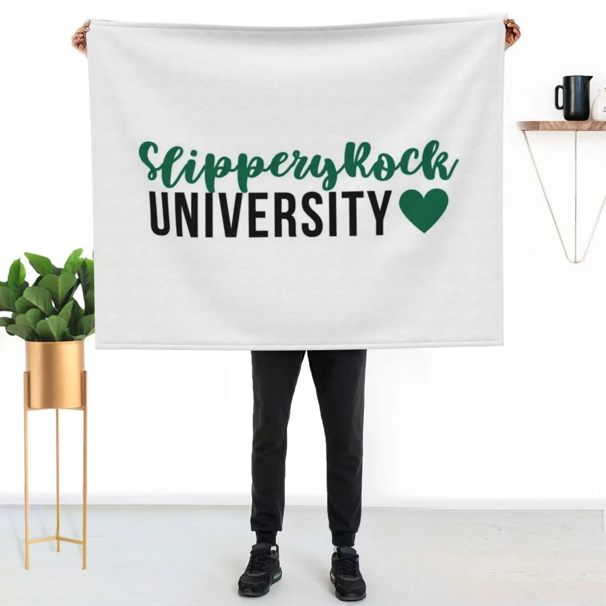 Slippery Rock Sticker Throw Blanket Moving Soft Plush Plaid Flannels Cute Soft Shaggy Blankets