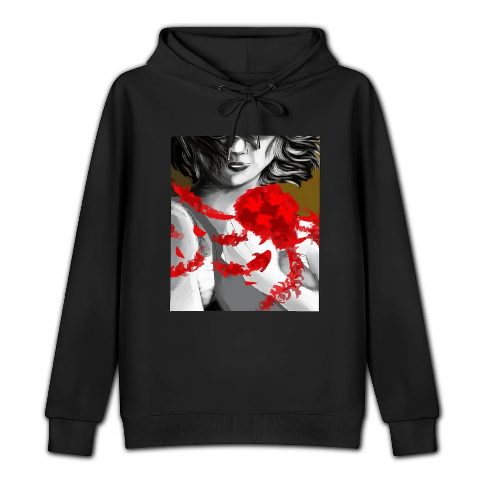 I remember flowers Pullover Hoodie graphic t shirts men japanese style men's clothes tracksuit