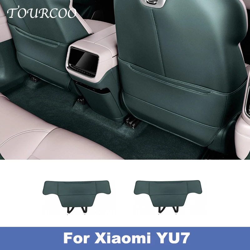

Для Xiaomi YU7 2025 2026, детский противоударный коврик на заднее сиденье, защитный коврик от грязи, аксессуары