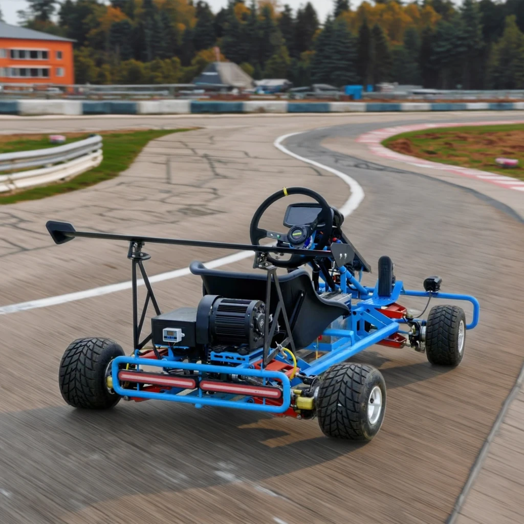 Outdoor AdventureSpeed And PassionHigh-Speed 120km/h Chain Drive Go-Kart Kit Full Set Off-Road Adventure Battery Powered For Ou