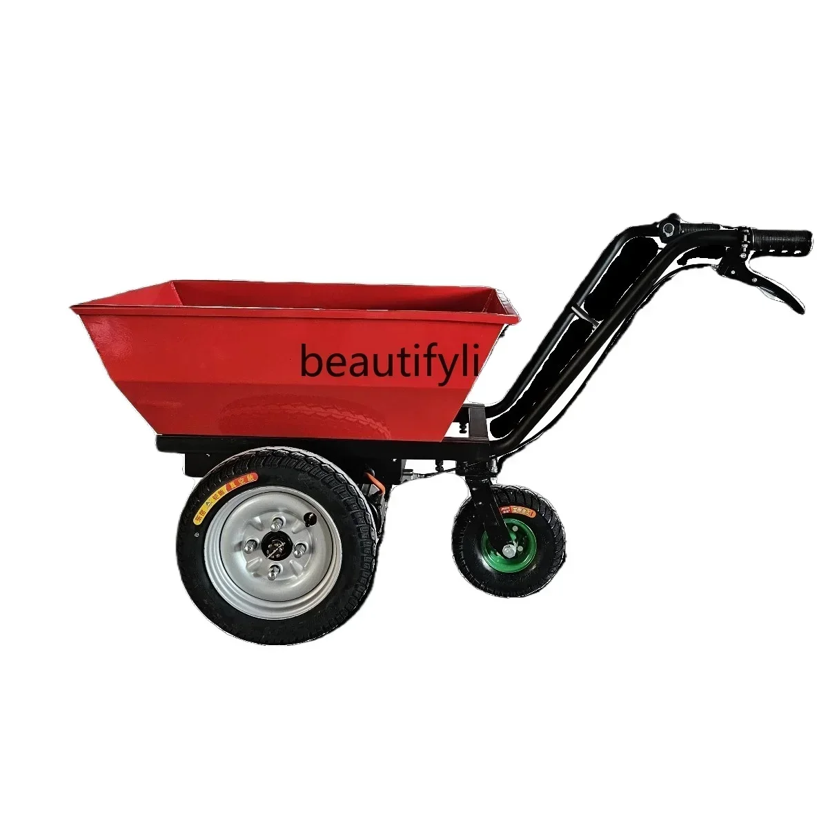 

SSNew style Agricultural electric trolley, farm transporter, electric hand push, construction site handling trolleyNew Light Lux