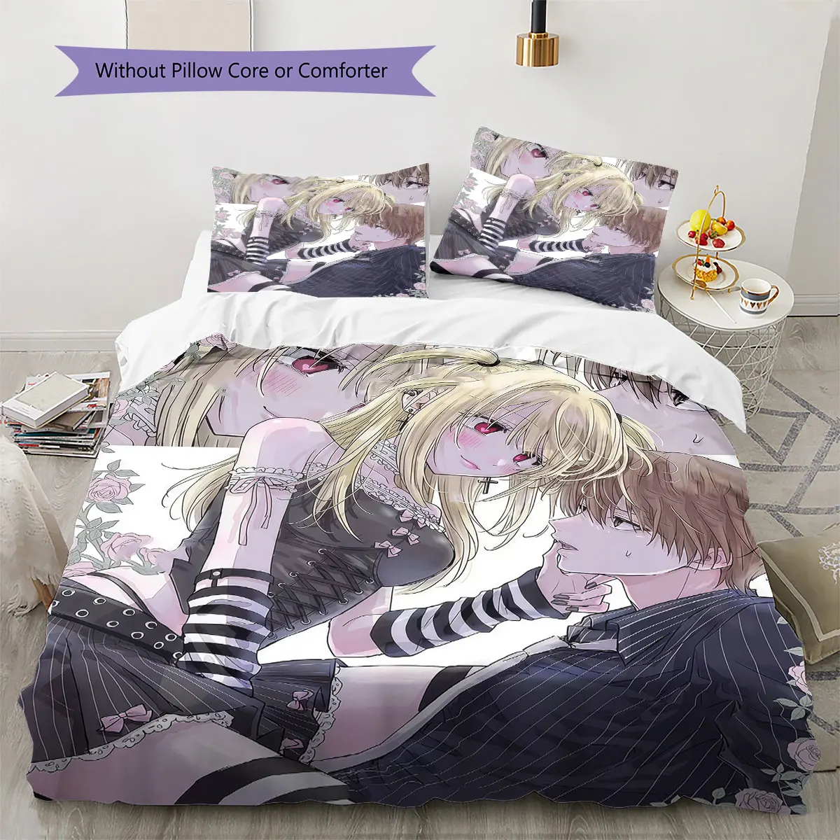 Death Note Soft Duvet Cover Children's Bedding Set,Extra Large Size Gifts Various Sizes Available -HE7