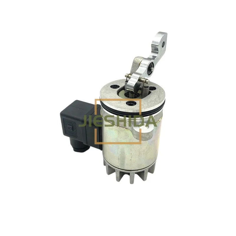 For Deutz engine shutdown solenoid valve 0428-1525 actuator shutdown switch shutdown oil cut-off valve excavator accessories1