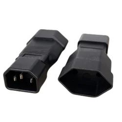IEC320 C14 TO Switzerland IEC 320 C14 to European Switzerland socket Swiss 3Pin male to Female Power Adapter Rated 10A
