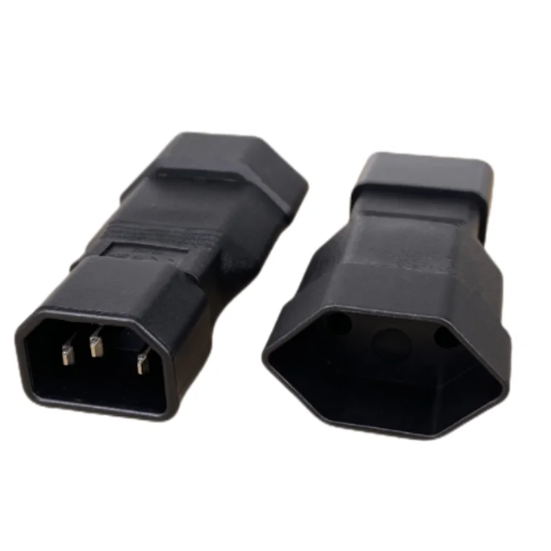 IEC320 C14 TO Switzerland IEC 320 C14 to European Switzerland socket Swiss 3Pin male to Female Power Adapter Rated 10A