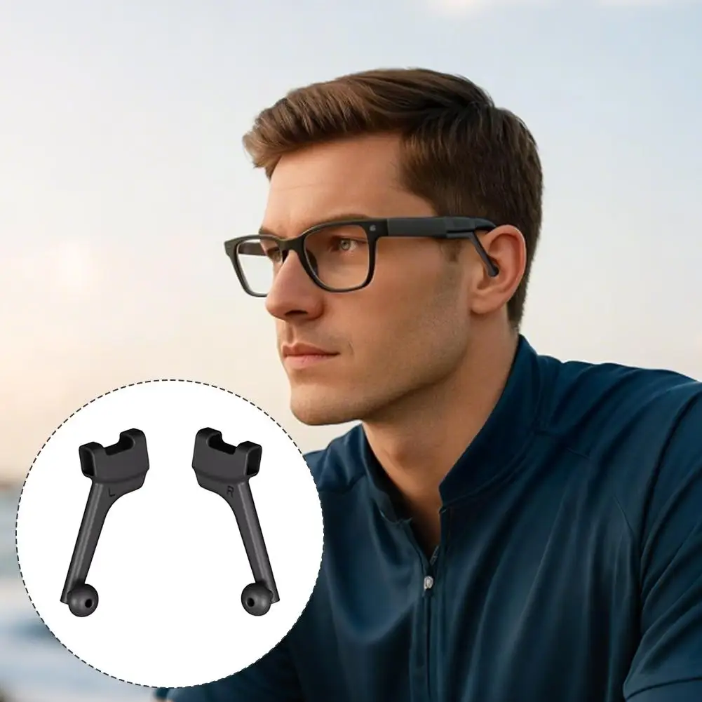 Sound Guide Amplifier For Meta Ray Ban AR Smart Glasses Silicone Reduce Sound Leakage Noise Isolation Smart Glasses Accessories