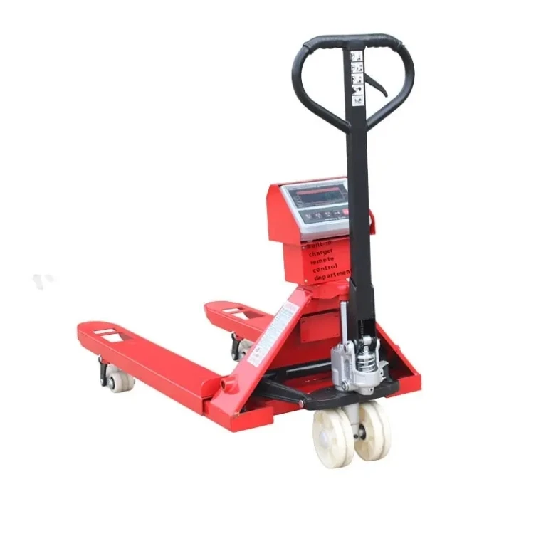 2Ton 3 Ton Hand Pallet Truck Scale With Weight High Quality Low Price 2500Kg