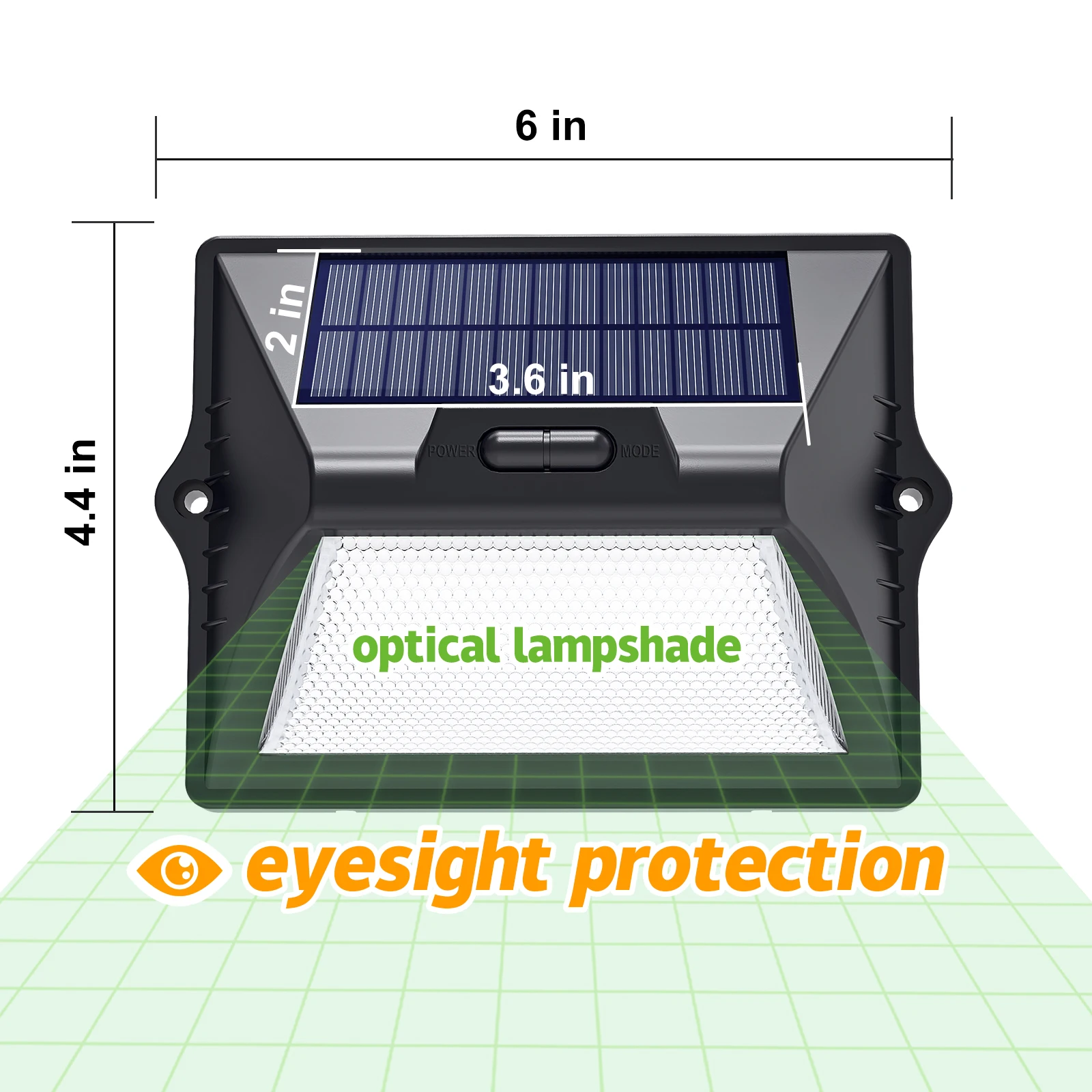 intelamp Solar Deck Lights with Remote Control, IP65 Waterproofing, Colorful RGB Solar LED Garden and Deck Lights, Atmospheric S