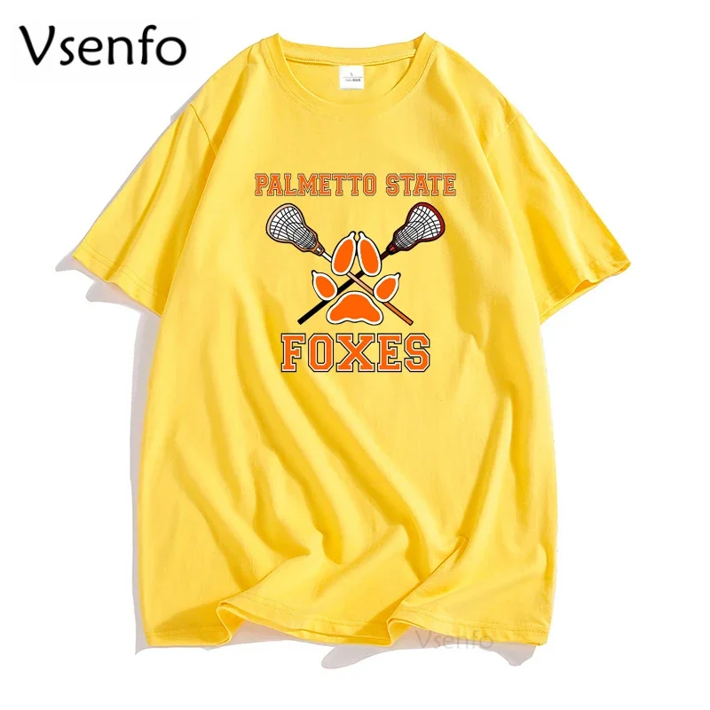 Palmetto State Foxes T Shirts Men Cotton All for The Game Nora Sakavic T Shirt Funny O-neck Casual Short Sleeve Tee Shirt Tops