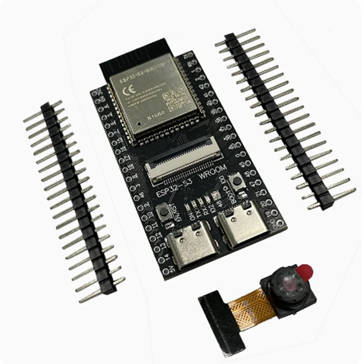 ESP32-S3 WROOM N16R8 CAM Development BoardWiFi Bluetooth Camera Module Onboard ESP32-S3-WROOM-1 N16R8 Module With OV2640