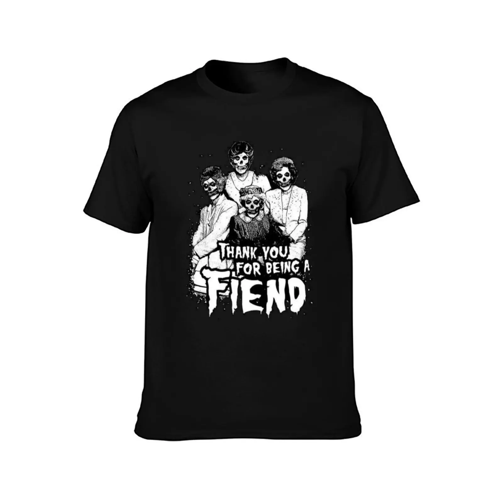 GOLDEN GOULES FIEND misfits T-Shirt Plus Size Everyday Tee Shirt