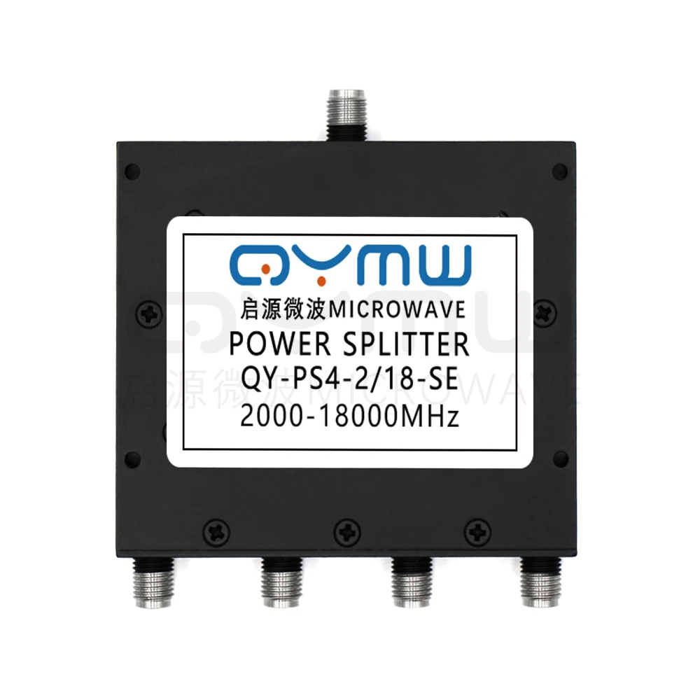 

2-18G Microstrip Power Divider SMA One to Four 18000MHz High-frequency Power Divider Combiner