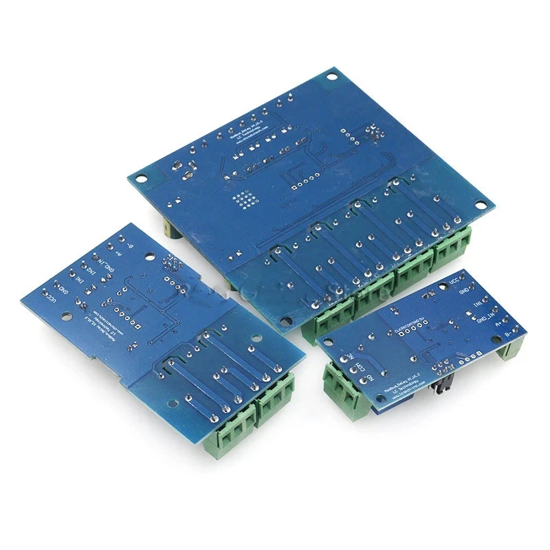 Modbus-Rtu7-24V2-Way Módulo de relé, entrada e saída de comutação, RS485/TTL, conexão anti-reversa