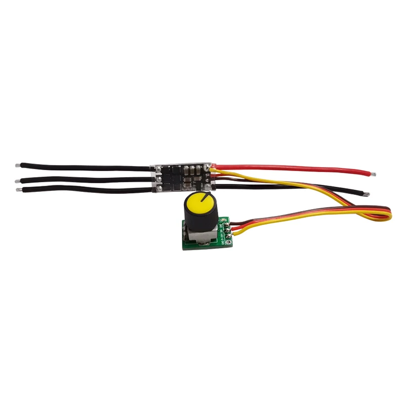 1pcs 30A Brushless ESC Jet Fan Electronic Speed Controller Motor Driver No Signal Required For DIY Jetfan Tester