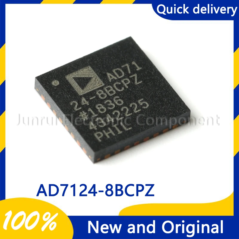 AD7124-8BCPZ 32-LFCSP Analog-Digital Converter Chip Electronic Component  Integrated Chip Ic  New And Original