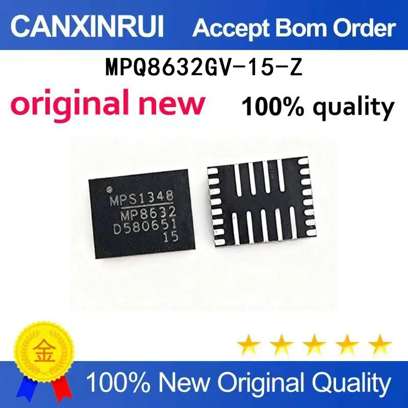 

(5-100 Pieces) MPQ8632GV-15-Z MP8632 15 15A 29-VQFN brand new original stock