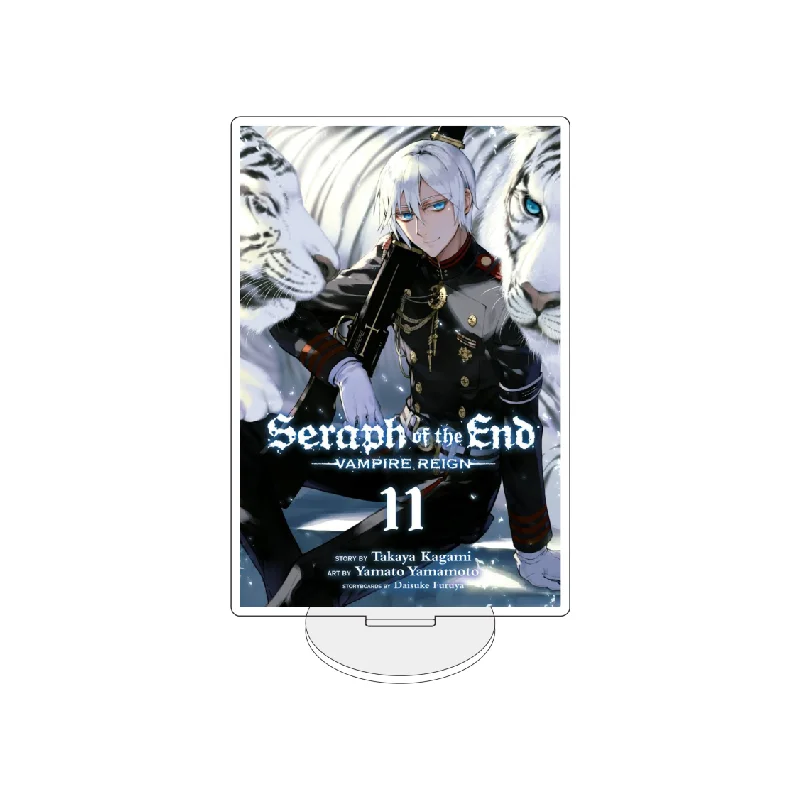 HOT Anime Seraph of the End Hiiragi Shinoa Accessories Collection Figure Acrylic Stand Action Figurine Desktop Ornaments Gift