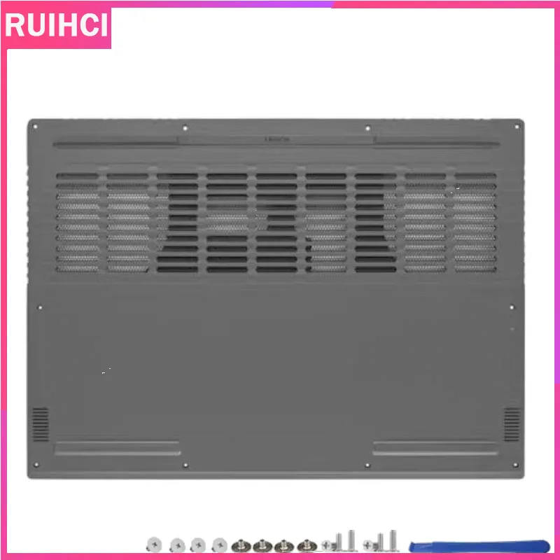 Immagine 6: NUOVO per Lenovo Legion Slim 5 16APH8 / 5 16IRH8 2023: Cover posteriore LCD, cornice frontale, poggiapolsi, cover inferiore, cerniera.