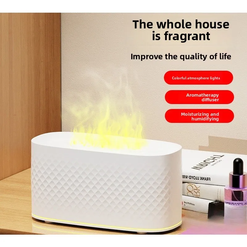 New Creative Colorful Gradual Change Aromatherapy Machine Silent Fragrance Machine Humidifier Bedroom Use Small Household
