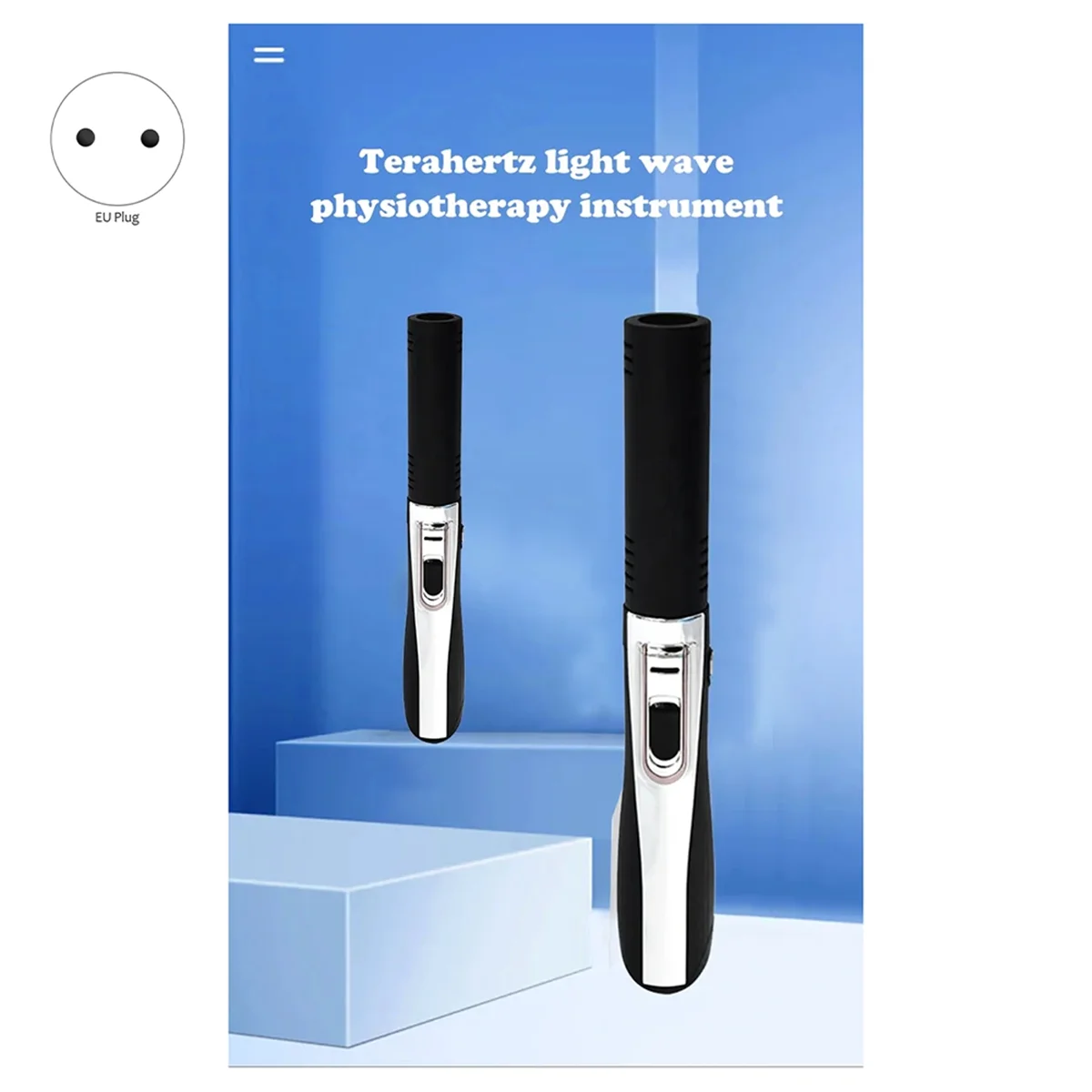 8.0 Terahertz Wave Therapy Device Thz Ion Energy Cell Activator Pain Relief Health Care Massage Blower Machine EU Plug