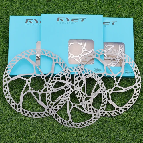 RYET Rotor de freno de disco 140mm160mm/180mm superligero 70g 6 pernos de acero inoxidable MTB/bicicleta de carretera-Compatible Shiman/SRM envío gratis