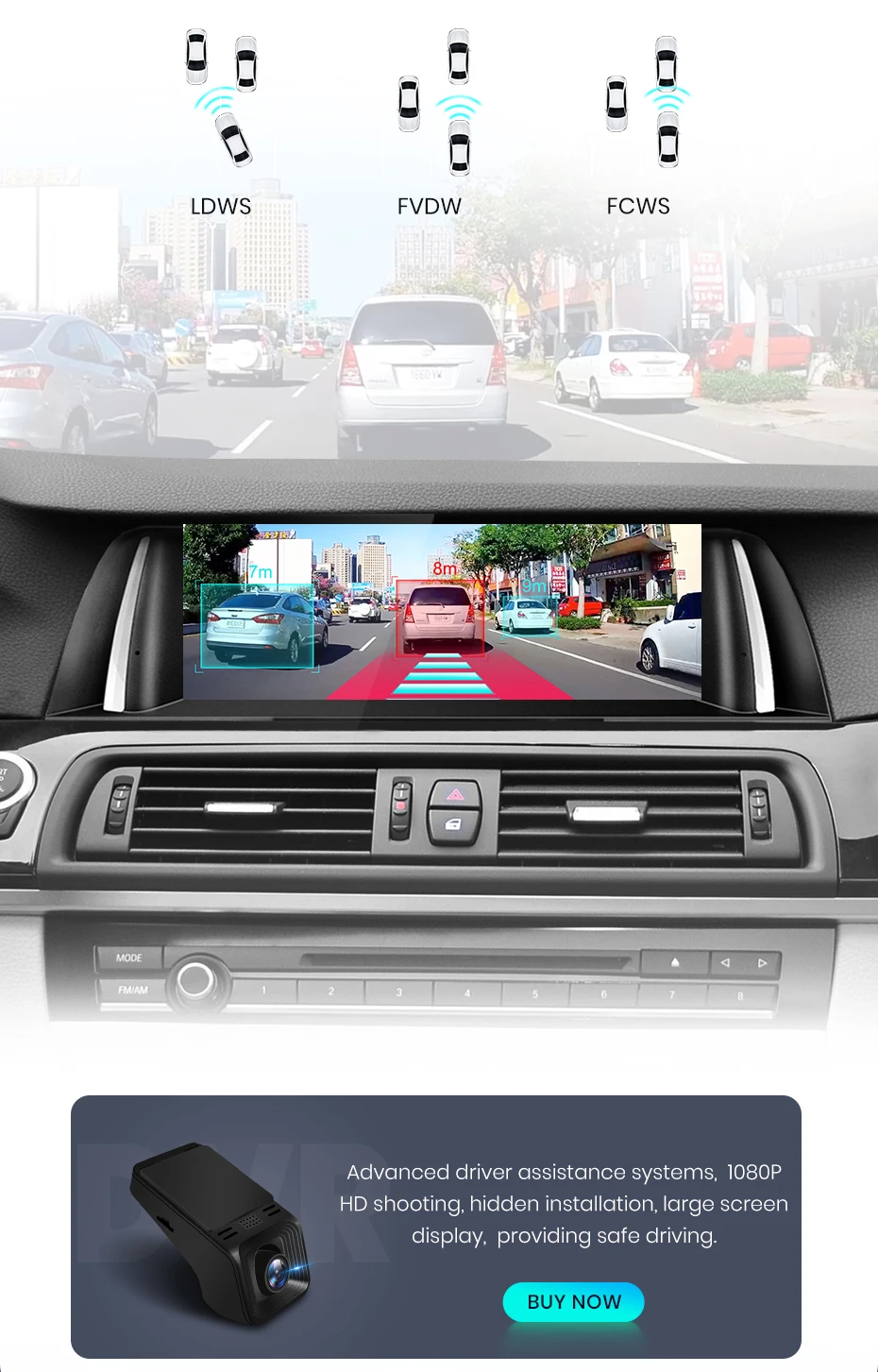 Junsun Kabelloses CarPlay und Android Auto Autoradio für BMW 5er F10 F11 2011-2017 CIC NBT Intelligentes System Stereo GPS-Navigation – Detail 17