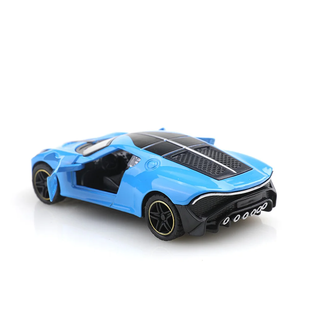 Simulated alloy car sports car model with adjustable door decorations for boys as exquisite gifts