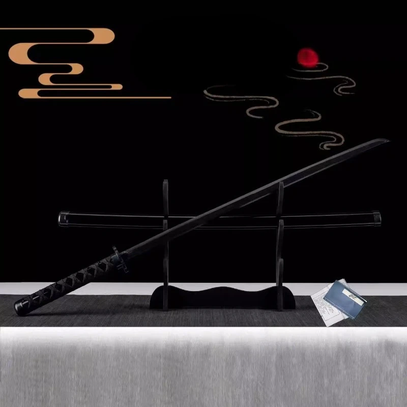 

Китайский Тан Hengdao из бамбука и дерева 100 см с оболочкой, реквизит для тренировки меча Хан