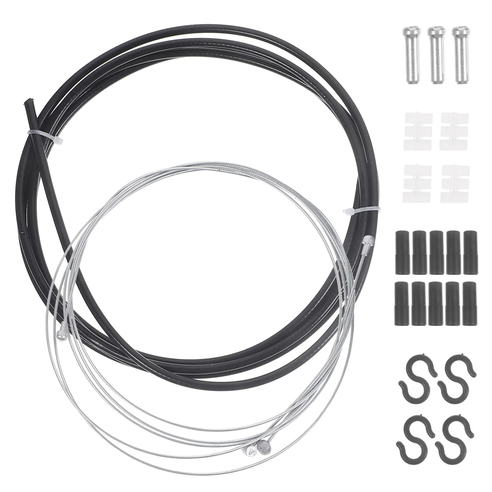 

Bicycle Cable Kit Bike Shift Cables Front Rear Brake Hose Set Galvanized Pipe Durable Mountain Road Folding Bikes