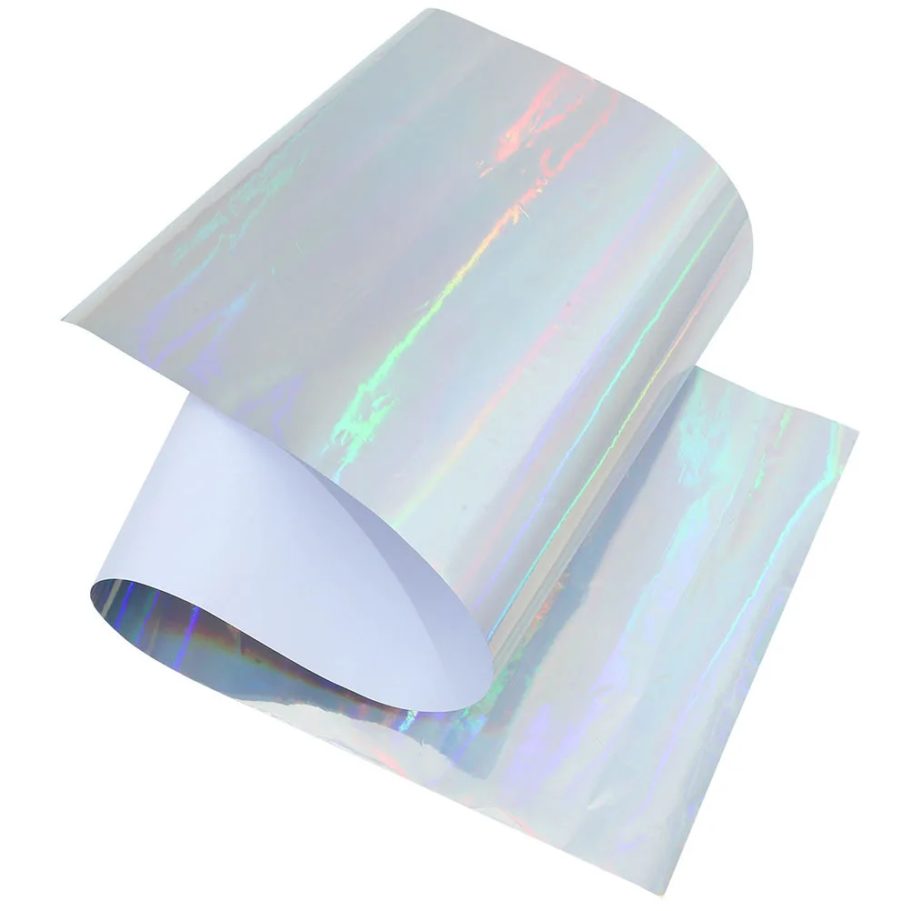 

1 Roll DIY Vinyl Sheet Colorful Self Adhesive Vinyl Stickers Multi Use Decorative Cup Decals for Car Crafts Clothing Accessories