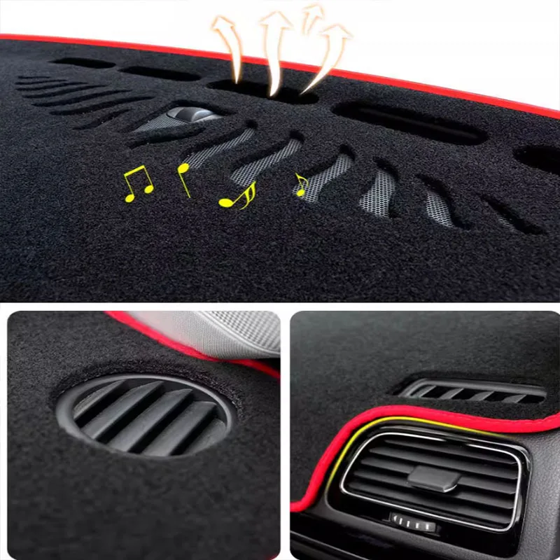 لشركة هيونداي Ix35 لوحة أدوات التحكم المركزية وسادة مقاومة للضوء اكسسوارات السيارات وسادة حماية من الشمس اكسسوارات السيارات