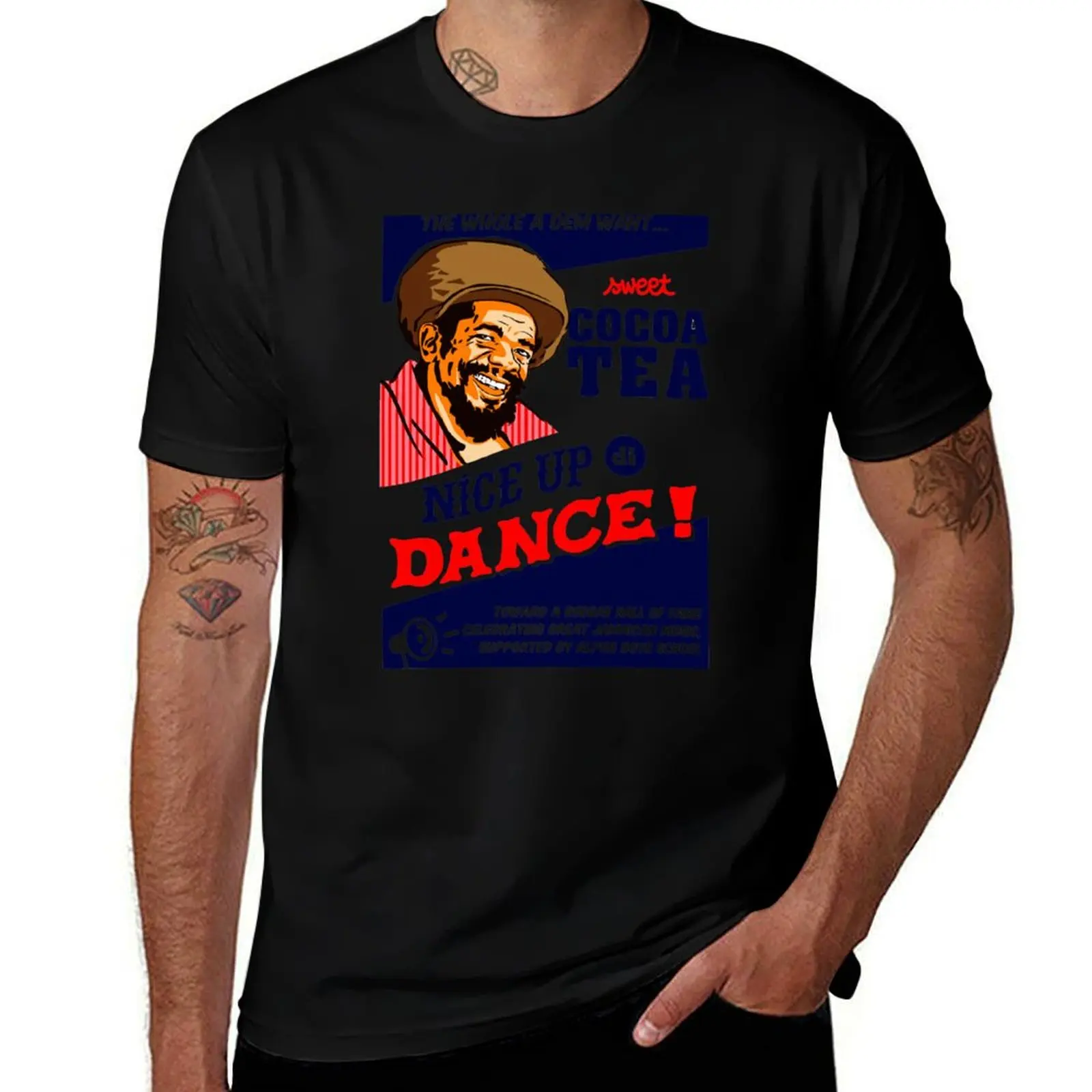 Cocoa Tea Make A Nice Dance T-Shirt Plus Size Quick Dry Sports Tee T-Shirt