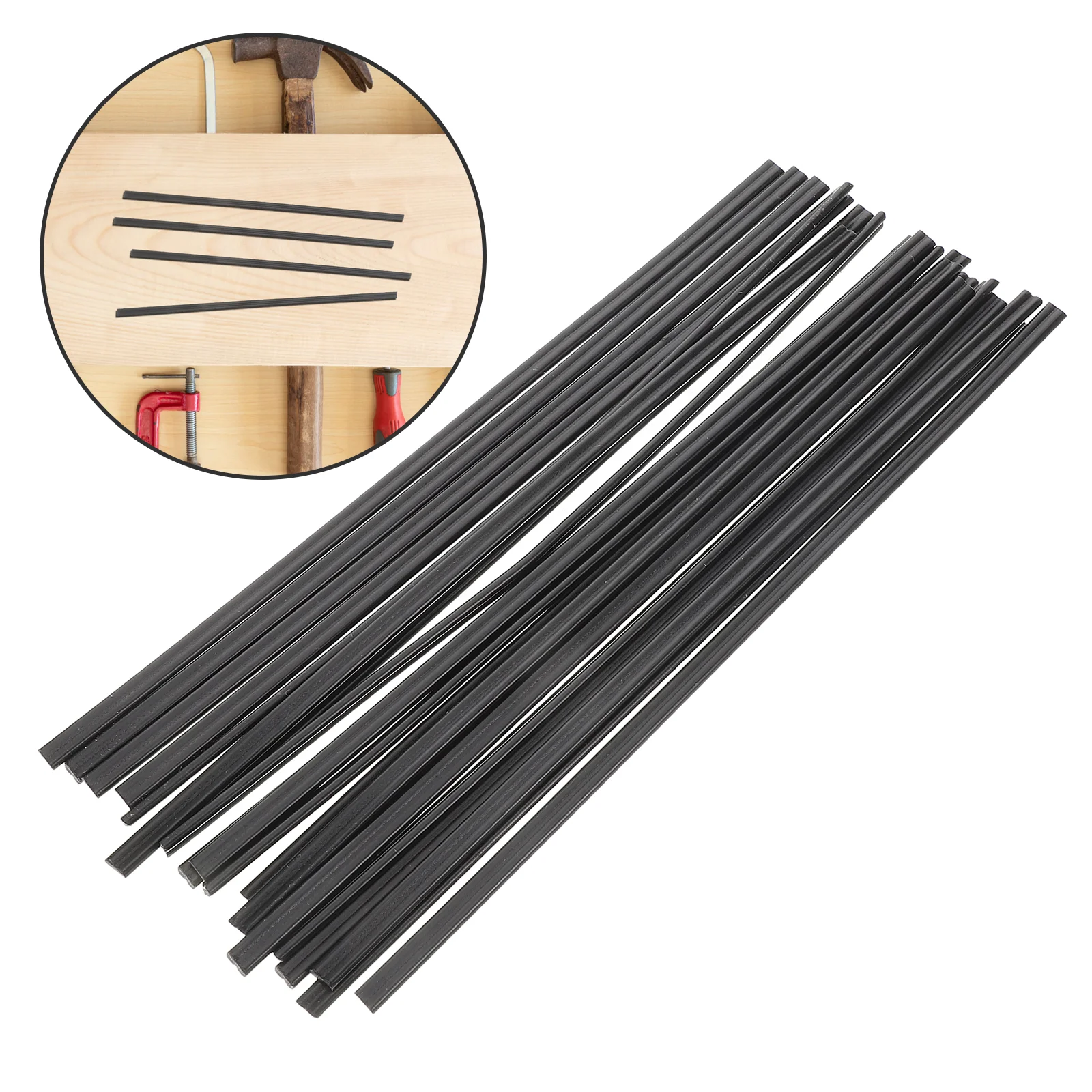 Kit di riparazione per auto con asta paraurti per saldatrice in plastica da 20 pezzi muslimpp