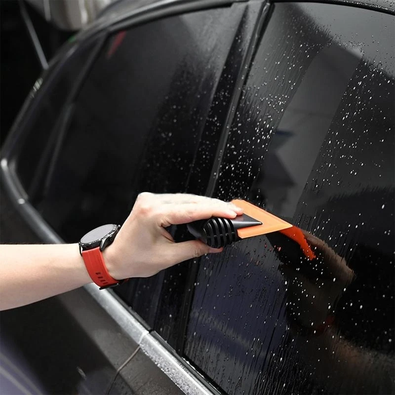 XA6H Soft Rubber Squeegee Silica Scraper Water Wiper for Car Clothing Transparent Film Vinyl Wrapping Paint Protect Film Tool