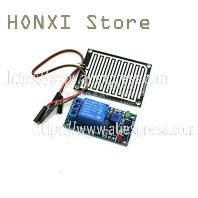 

1PCS Raindrops controller 12V relay module/humidity anhydrous through to switch the rain sensor