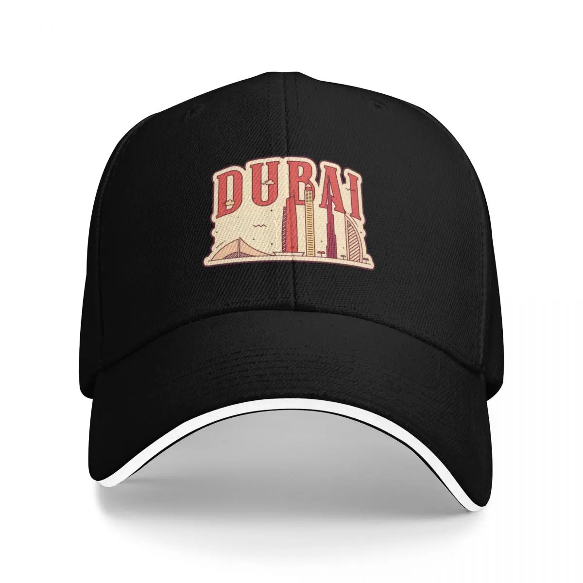 

Dubai city Baseball Cap Rave Horse Hat Beach Outing Hats Woman Men's