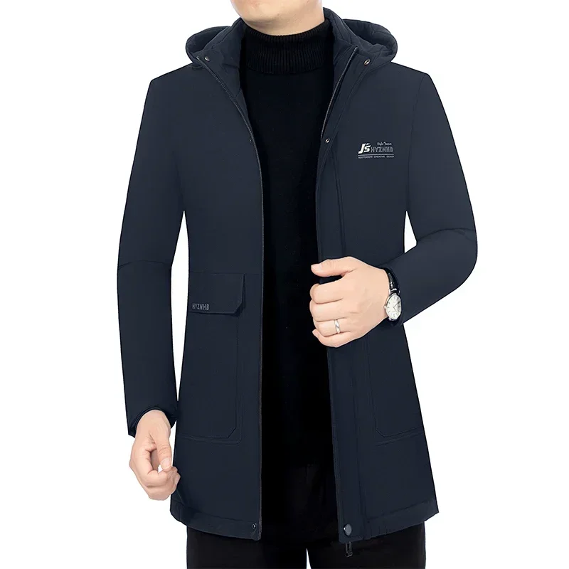 

Jacket Windbreaker Coats Mens Warm Parkas Outdoor Clothing Men Winter Clothes Winter New Brand Casual Fashion Warm Mens Parka