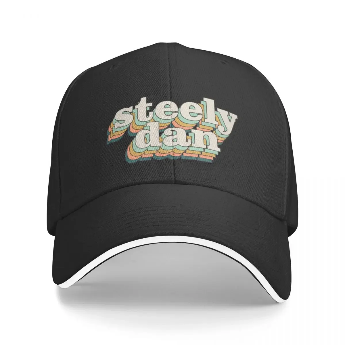 

New steely color vintage dan Baseball Cap Rave custom hats Caps For Men Women's