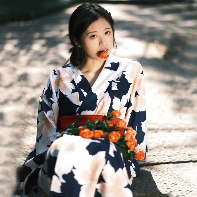 2026 New Kimono For Women Japanese Traditional Clothing Bath Robe Sauna Hot Spring Anime Cosplay Photoshooting Travelling