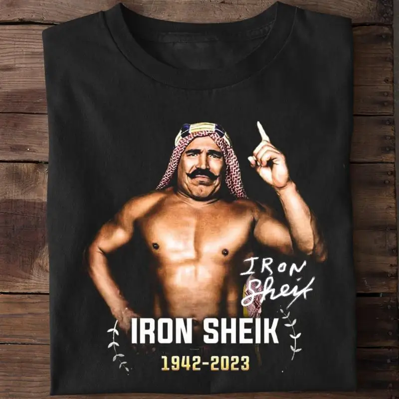 

Rare The Iron Sheik 1942 2023 For Fan Black S 2345XL T shirt TMB895